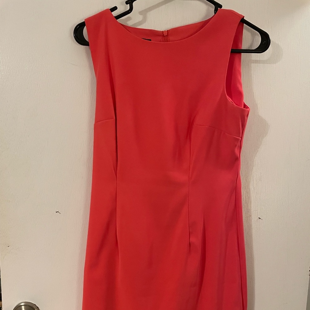 Coral formal dress